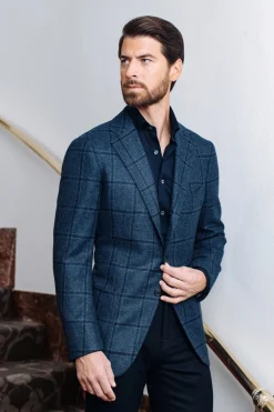 Marco Pescarolo Slim-Fit 5-Pocket Broek Van Cashmere Sale