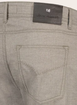 Marco Pescarolo Slim-Fit 5-Pocket Broek Van Cashmere Sale