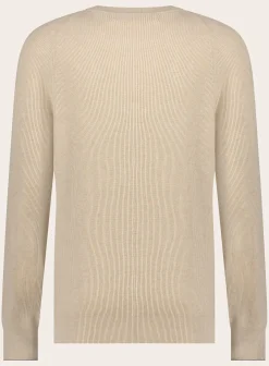 Brunello Cucinelli Slim-Fit Rib-Knit Trui Van Katoen Shop