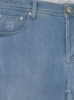 Richard J. Brown Slim-Fit Tokyo Jeans L.Blauw New