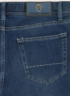 Richard J. Brown Slim-Fit Tokyo Jeans Blauw New