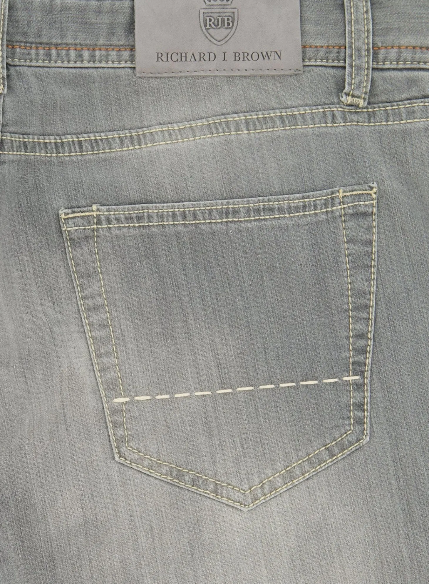 Richard J. Brown Slim-Fit Tokyo Jeans L.Grijs Shop