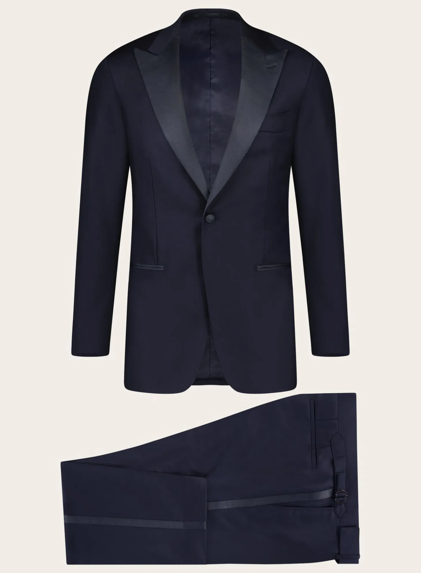 OGÉR Slim-Fit Tuxedo Van Wol Marine Discount