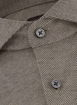 OGÉR Slim-Fit Twill Shirt Van Katoen Sale