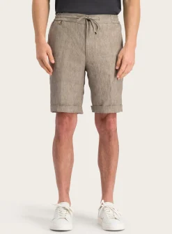 Berwich Spiaga Short Van Linnen Cheap