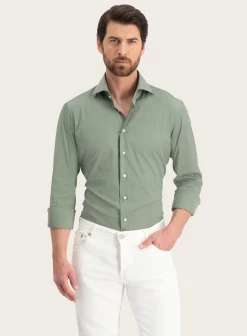 Emanuele Maffeis Stretch Shirt Van Katoen Shop