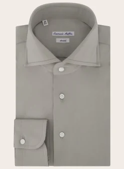 Emanuele Maffeis Stretch Shirt Van Katoen Shop