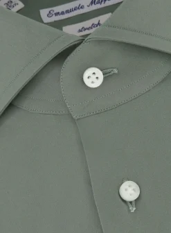 Emanuele Maffeis Stretch Shirt Van Katoen Shop