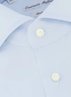 Emanuele Maffeis Stretch Shirt Van Katoen Shop