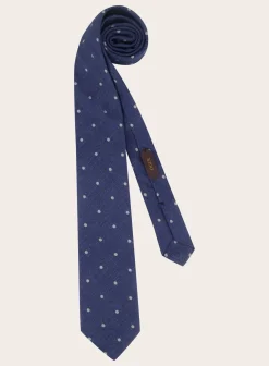 Gierre Milano Stropdassen Met Print Van Zijde Outlet