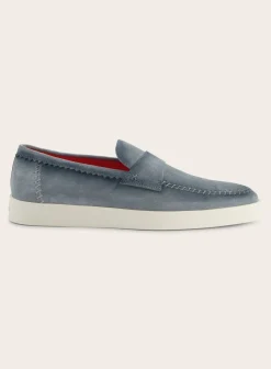 Santoni Suede Atlantis Instappers New