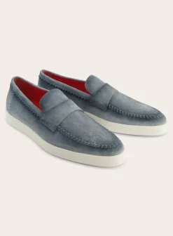 Santoni Suede Atlantis Instappers New