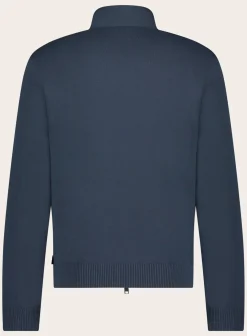 Woolrich Sundance Bomberjack Van Katoen Blue Navy Discount