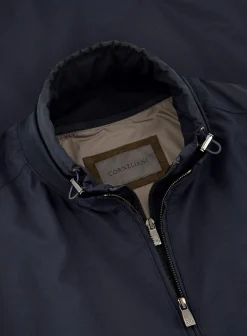 Corneliani Thumper Jacket Met Uitneembaar Binnenwerk Blue Navy Flash Sale