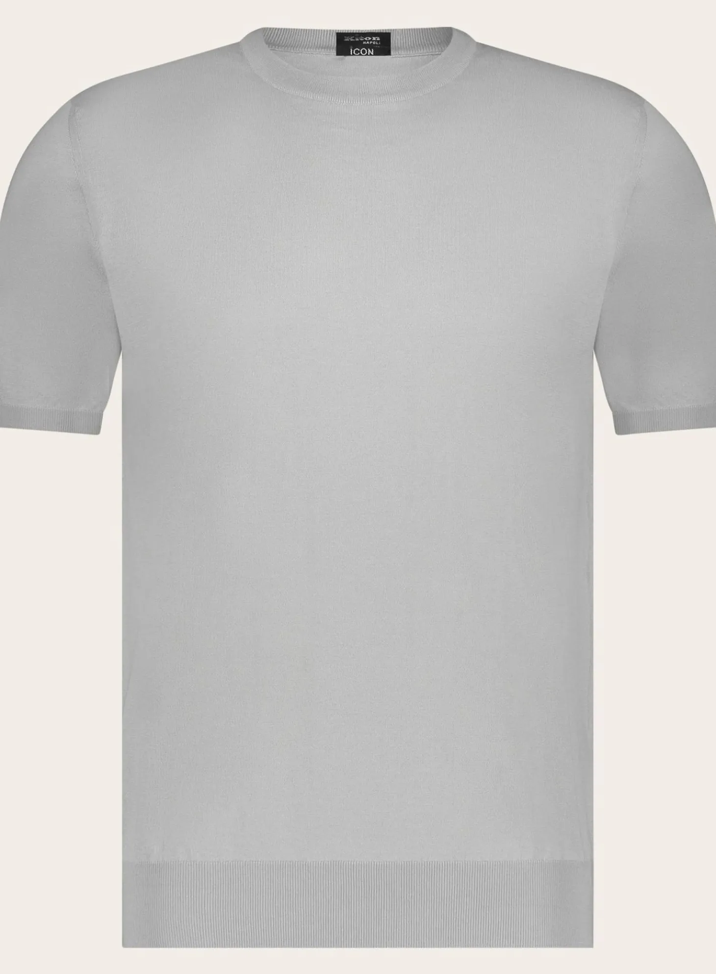 Kiton T-Shirt Van Katoen Sale