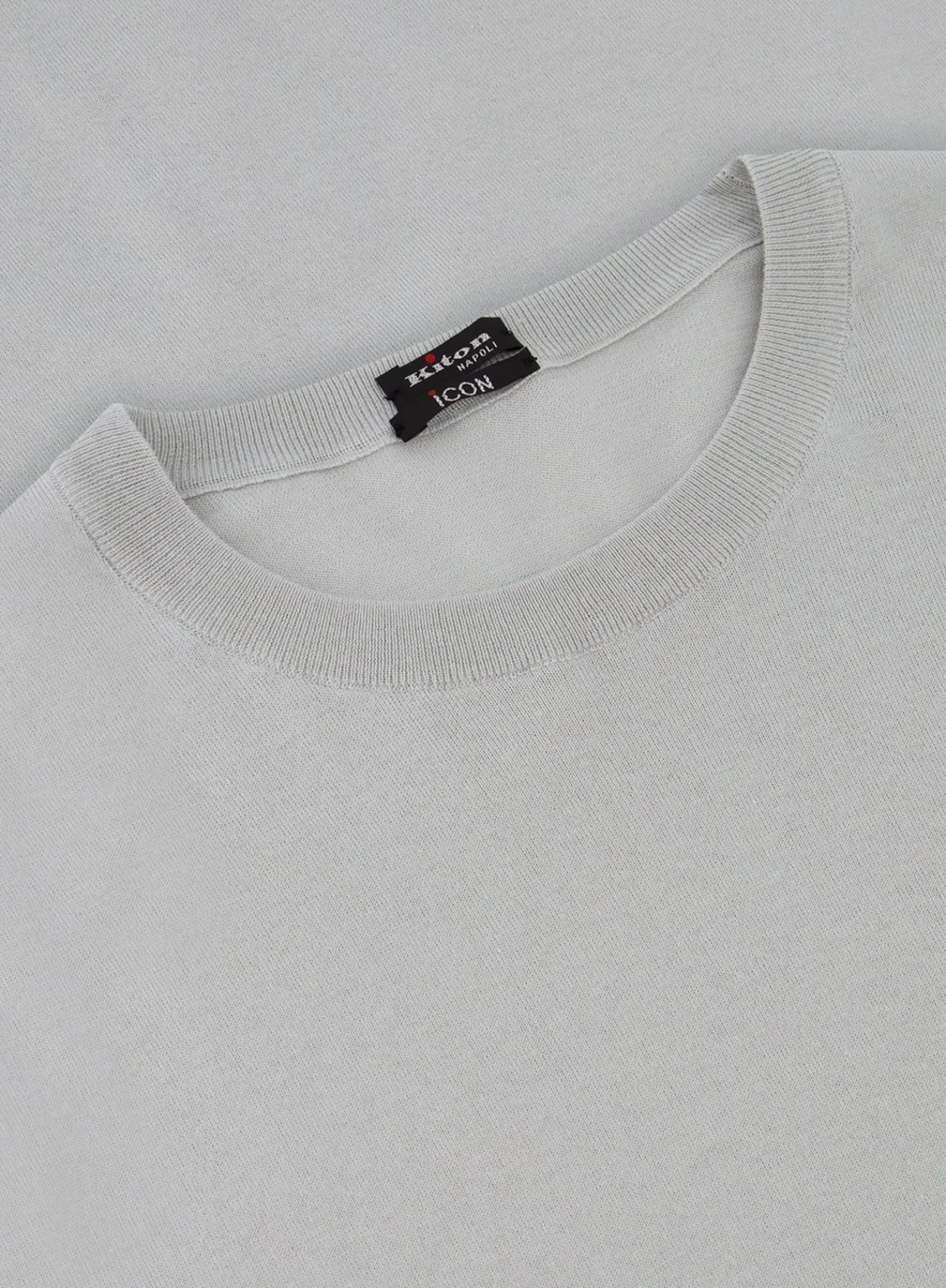 Kiton T-Shirt Van Katoen Sale