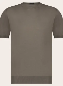Kiton T-Shirt Van Katoen Sale