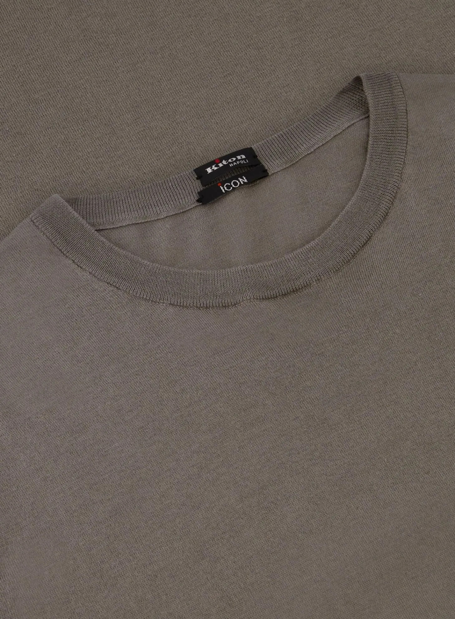 Kiton T-Shirt Van Katoen Sale