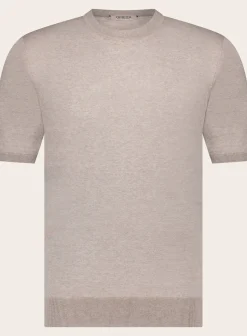 Fioroni T-Shirt Van Katoen En Cashmere Shop