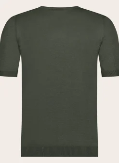 OGÉR Italian Knitwear T-Shirt Van Zijde Hot