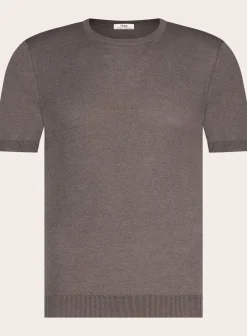 OGÉR Italian Knitwear T-Shirt Van Zijde Hot