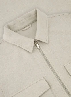 Marco Pescarolo Urus Overshirt Van Zijde En Wol Best Sale