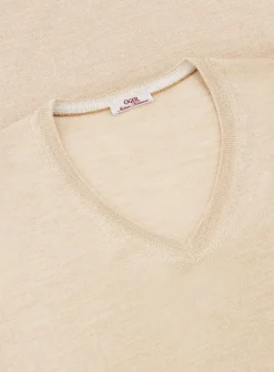 OGÉR Italian Knitwear V-Hals Trui Van Wol En Zijde Online