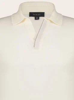 Sease Virgin Wolle Lange Mouwen Polo Clearance
