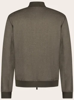 Corneliani Waterafstotende Bomberjack Beige Clearance