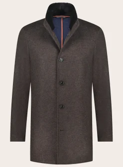 Mandelli Wollen-Cashmere Mantel Discount