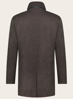 Mandelli Wollen-Cashmere Mantel Discount